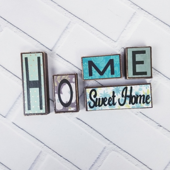 Inspirational wooden quote block Decor - Picture 5 of 7